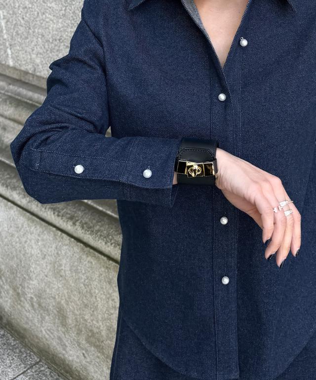 パールボタンデニムシャツ_ugc26ss-sh11