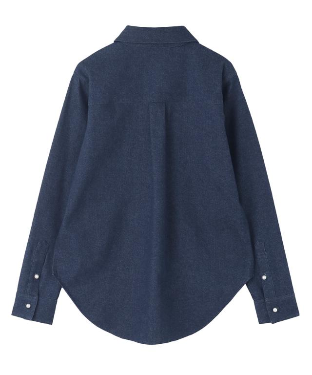 パールボタンデニムシャツ_ugc26ss-sh11