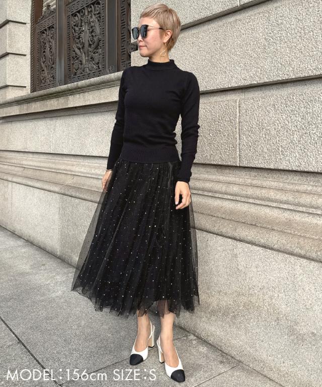 クリスタルチュールスカート｜JENNE(ジェンヌ)公式通販：パリジェンヌ