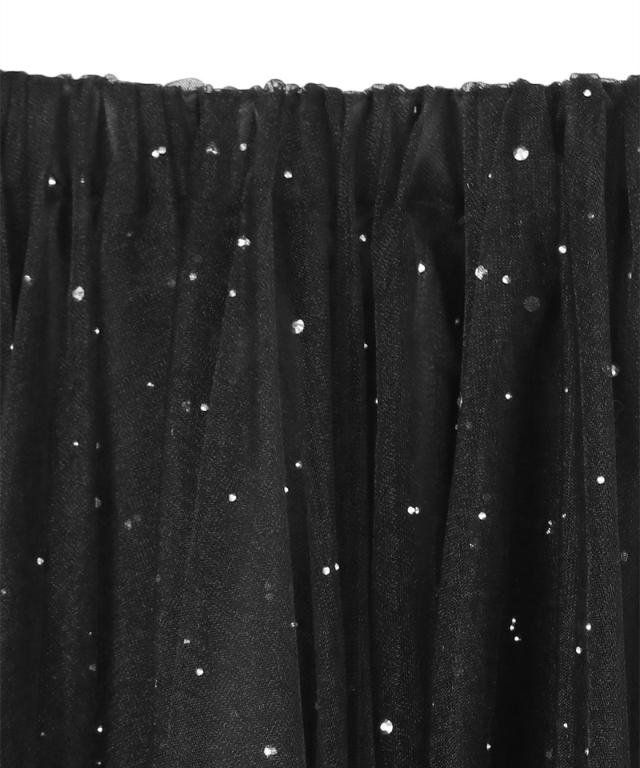 クリスタルチュールスカート_ugc26ss-sk01