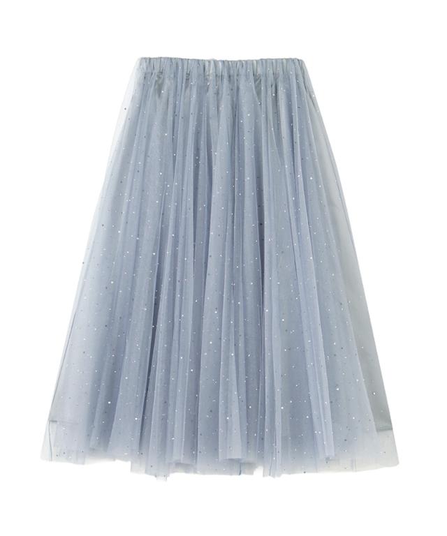クリスタルチュールスカート_ugc26ss-sk01