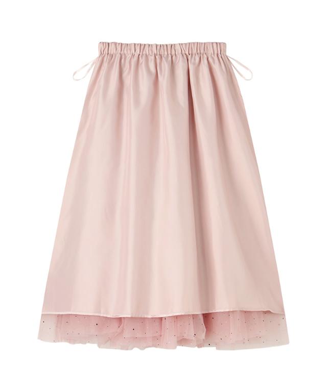 クリスタルチュールスカート_ugc26ss-sk01