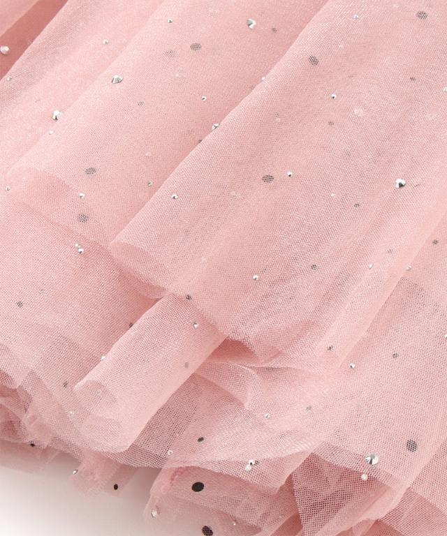 クリスタルチュールスカート_ugc26ss-sk01