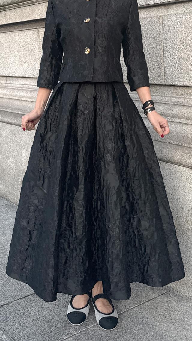 ジャガードクラシカルスカート