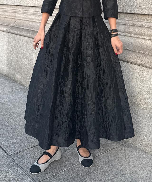 ジャガードクラシカルスカート_ugc26ss-sk06