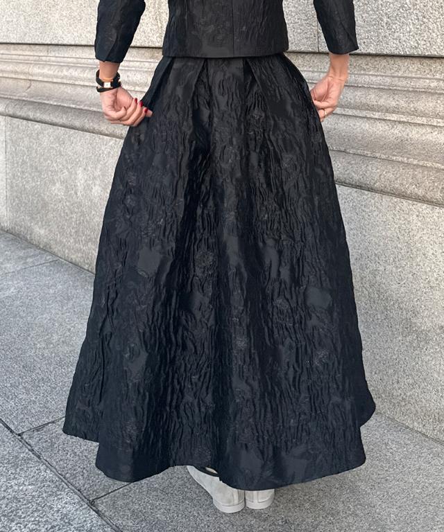 ジャガードクラシカルスカート_ugc26ss-sk06