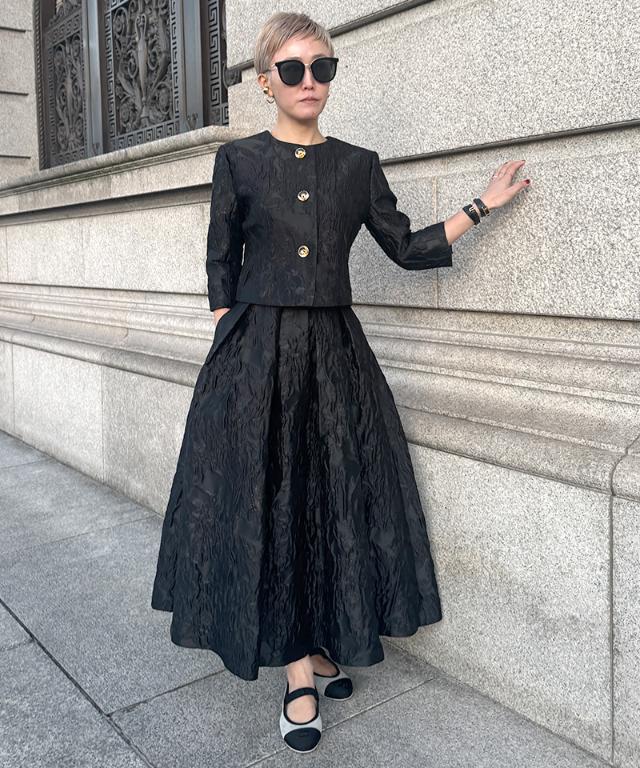 ジャガードクラシカルスカート_ugc26ss-sk06