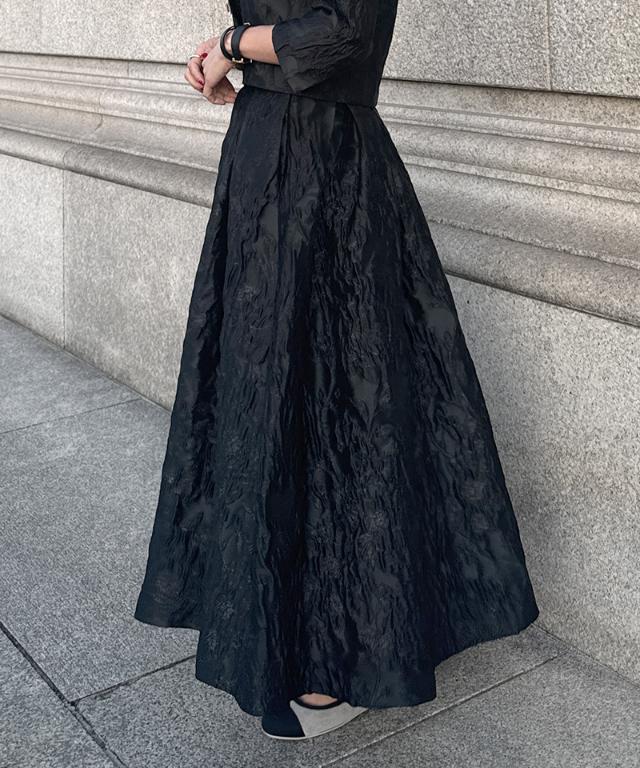 ジャガードクラシカルスカート_ugc26ss-sk06