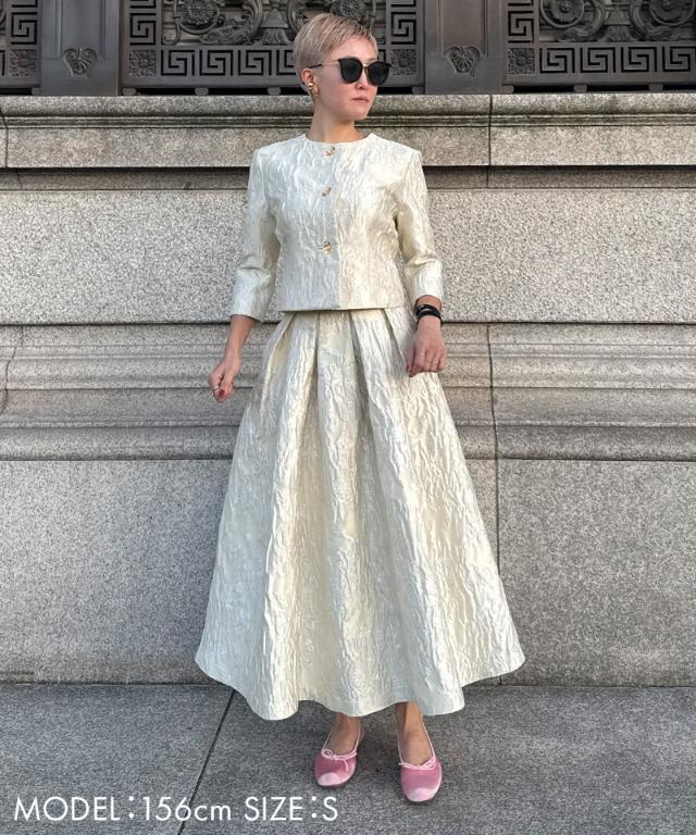 ジャガードクラシカルスカート_ugc26ss-sk06