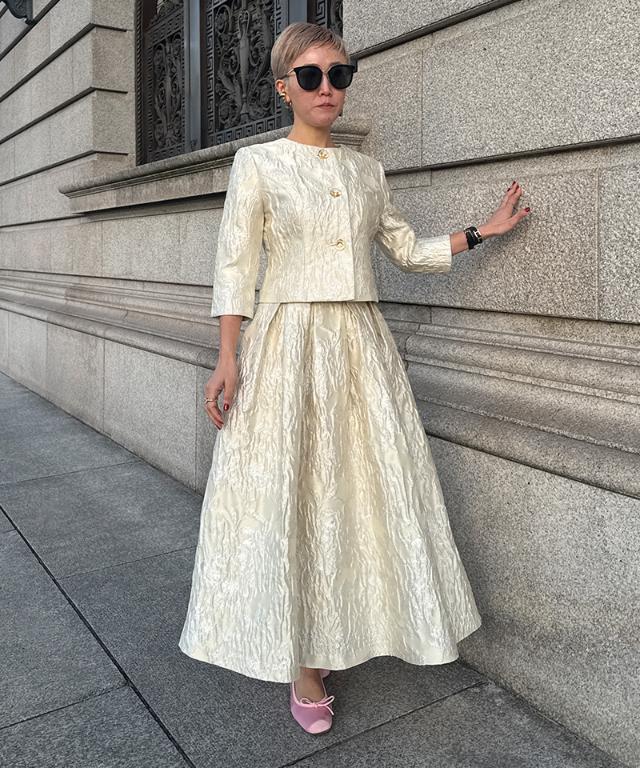 ジャガードクラシカルスカート_ugc26ss-sk06