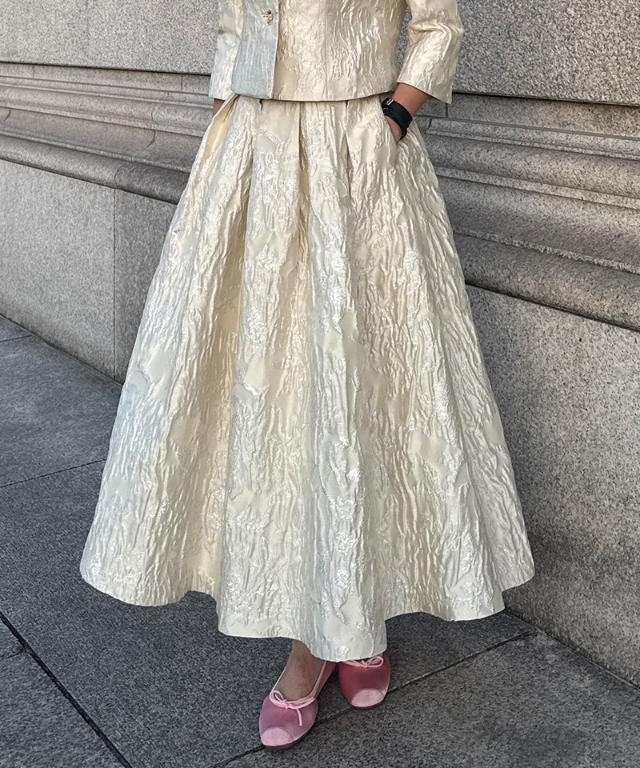 ジャガードクラシカルスカート_ugc26ss-sk06