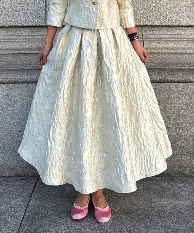 ジャガードクラシカルスカート_ugc26ss-sk06