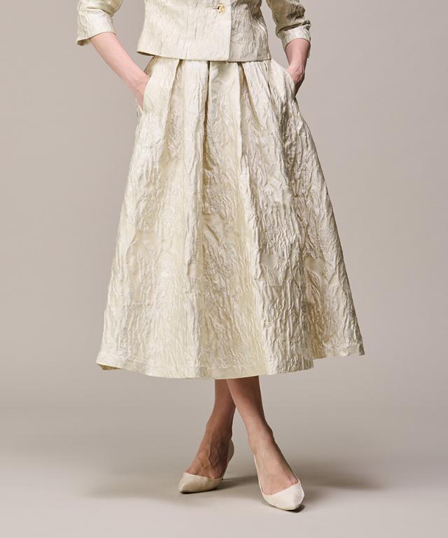 ジャガードクラシカルスカート_ugc26ss-sk06