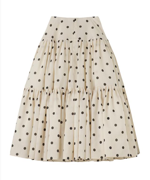 ラグジュアリードットタックスカート（北陸生産生地）_ugc26ss-sk13