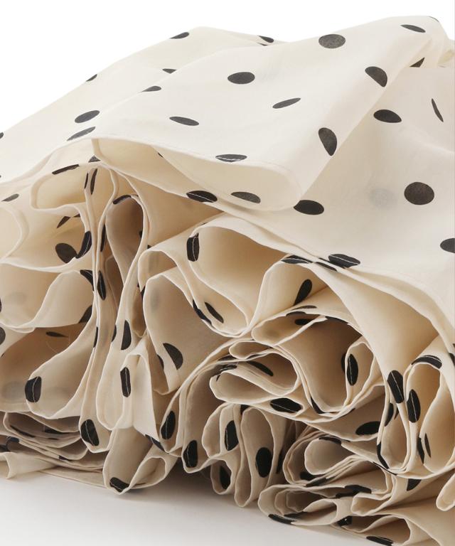 ラグジュアリードットタックスカート（北陸生産生地）_ugc26ss-sk13