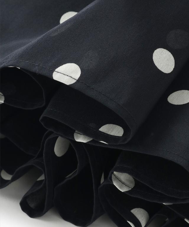 ラグジュアリードットタックスカート（北陸生産生地）_ugc26ss-sk13