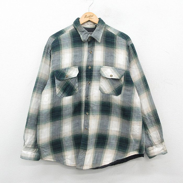 ヘビーネルシャツジャケット