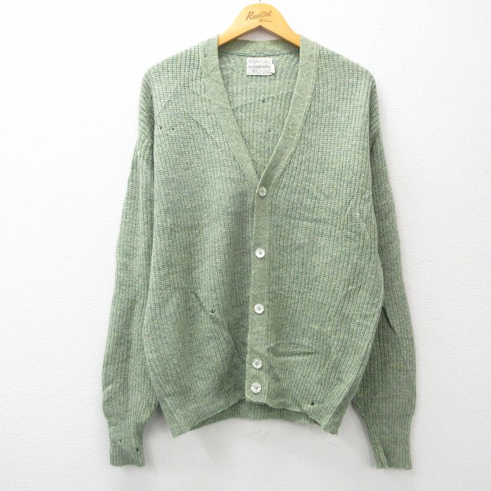 1．ウールカーディガン