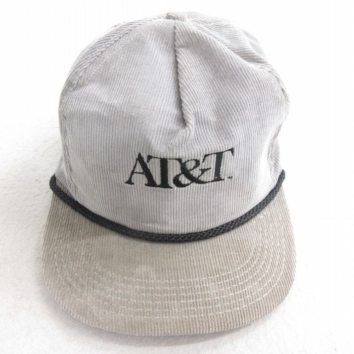 AT&T コーデュロイ トラッカーキャップ