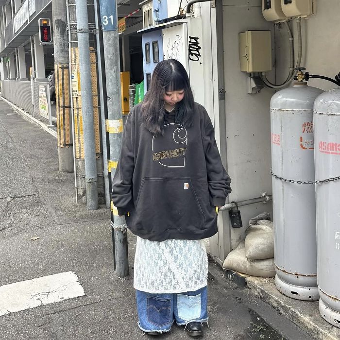 2025年11月10日 | Carharttパーカーコーデ