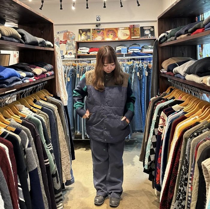 2025年12月29日 | ダウンベスト×セーターコーデ