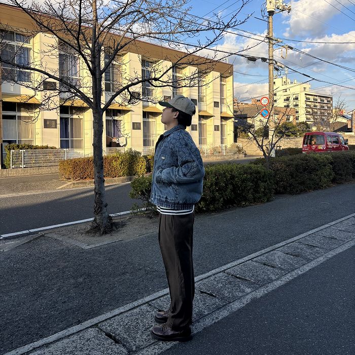 2026年1月12日 | デニムジャケット × スラックスパンツコーデ