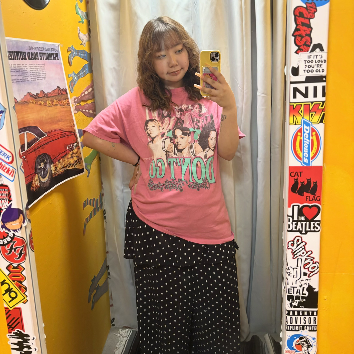 バンドTシャツを使ったメンズ古着カジュアルコーデ|古着屋RushOut