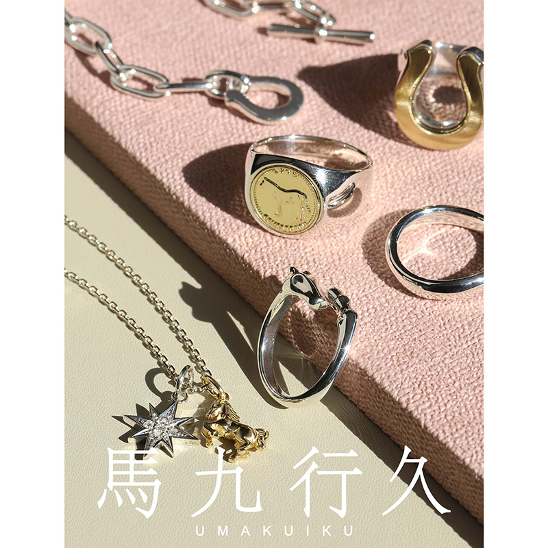 シンパシーオブソウル　ホースシュー　馬　ネックレス　リング　干支