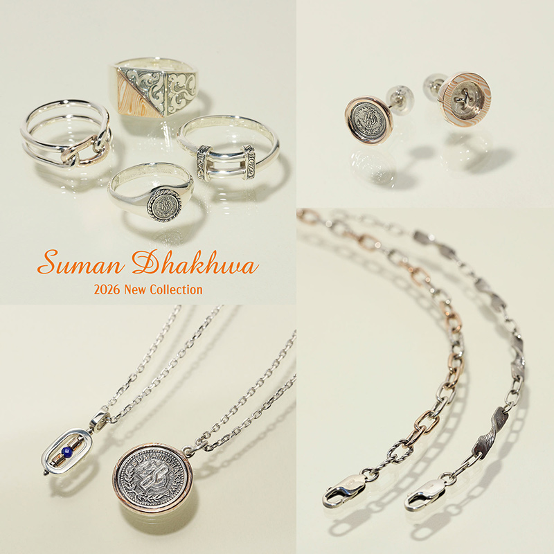 アクセサリー シルバー ネックレス ブレスレット リング　Suman Dhakhwa スーマンダックワ