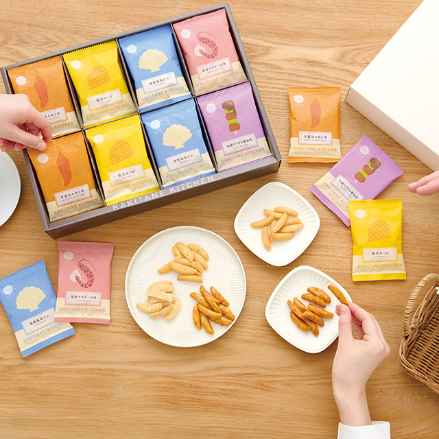 かきたねキッチン かきたねアソート12袋【包装済】【外熨斗のみご対応】