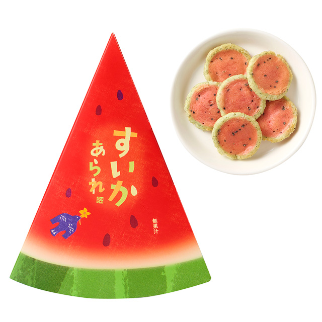 洛味堂 季節商品  すいかあられ 【販売期間2026年6月1日～8月31日】