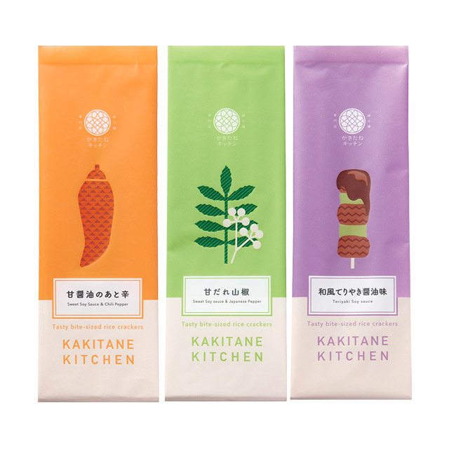 かきたねキッチン スタンド おまとめ 和風三種（あと辛・山椒・和風てりやき醤油）  【セット箱なし】