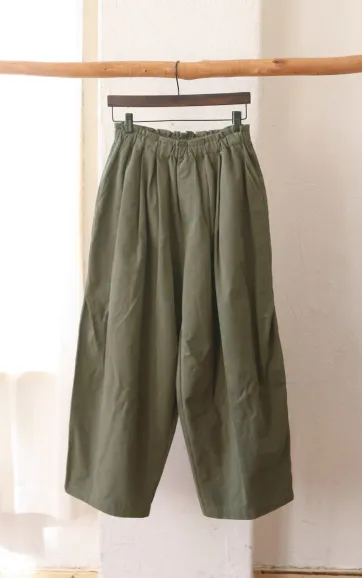 【aiさんmegさんコラボ】コットン起毛ニータックパンツ