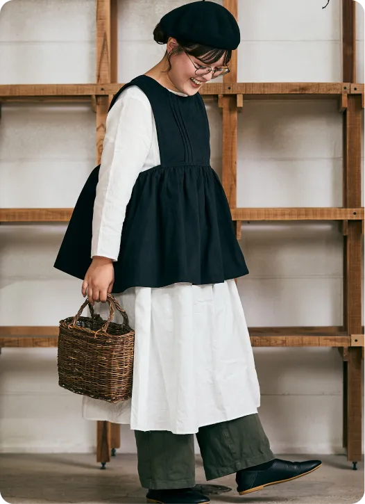 kawasakiさん×TUTIE. 低身長さんでも着れる！着回しがきき長いシーズン