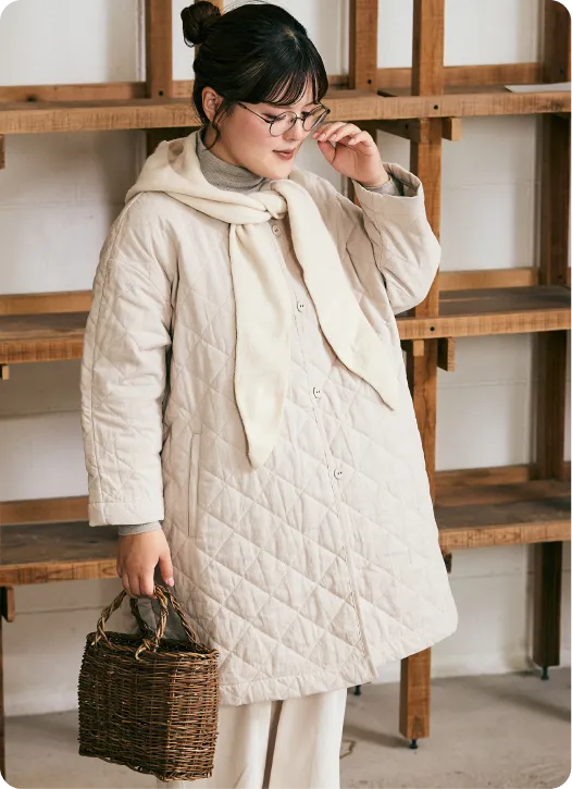 新品★TUTIE. ツチエ　コットン起毛コートワンピース　くるみボタン　前開き TUTIE ツチエ コートワンピース レディース 起毛ツイルコットン 大きめ