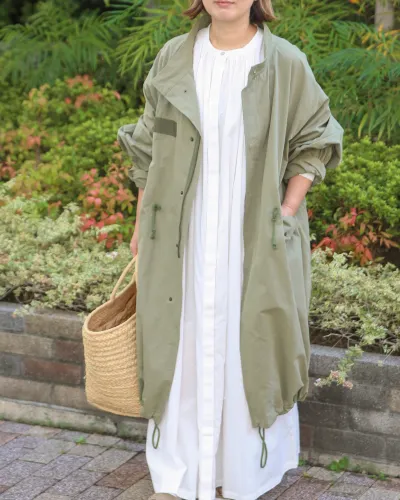 【ricoさんコラボ】ペーパーライクコットンコート