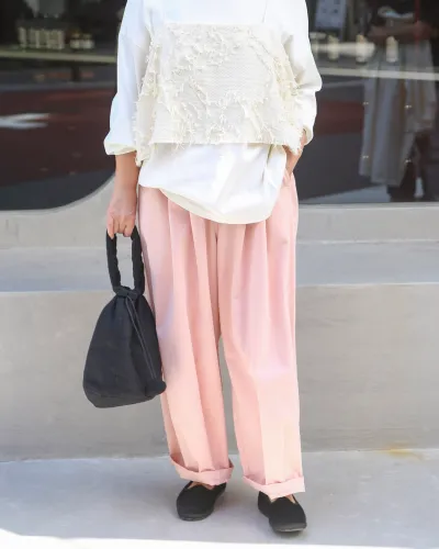 【ricoさんコラボ】コットン中綿キルティングベスト