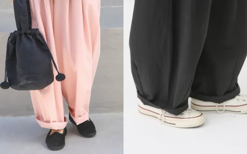 【ricoさんコラボ】コットンコクーンパンツ