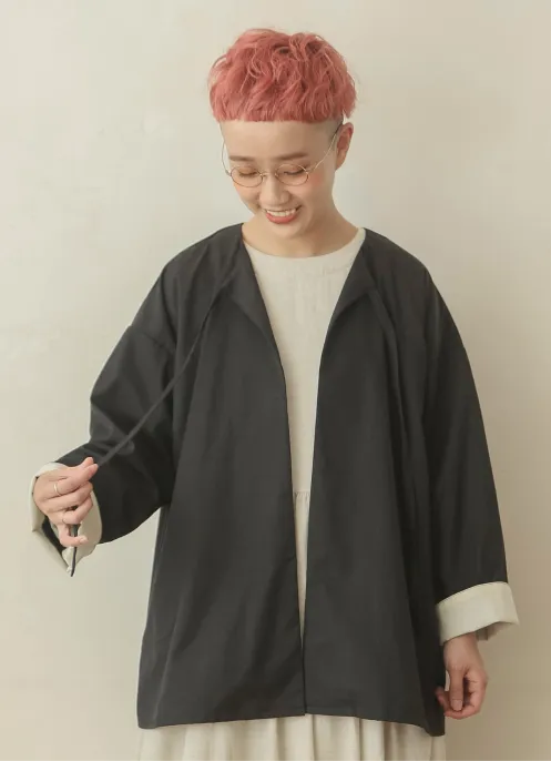 【yukaさんコラボ】コットンセルロースリボンジャケット