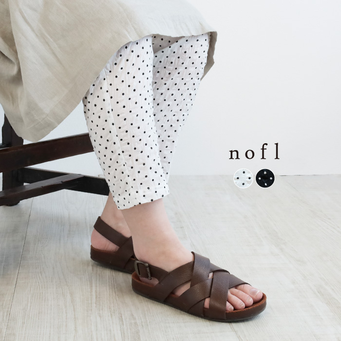 nofl リップルドットペチパンツ