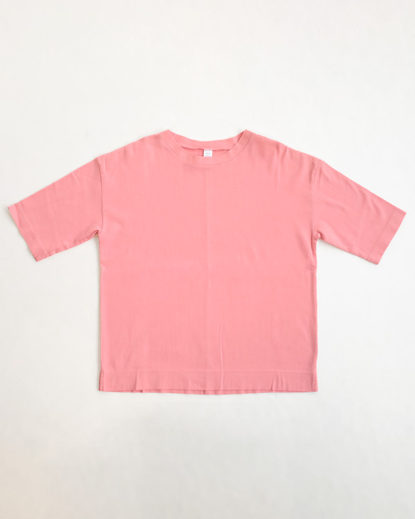 【nofl】ビワコットン五分袖Tシャツ