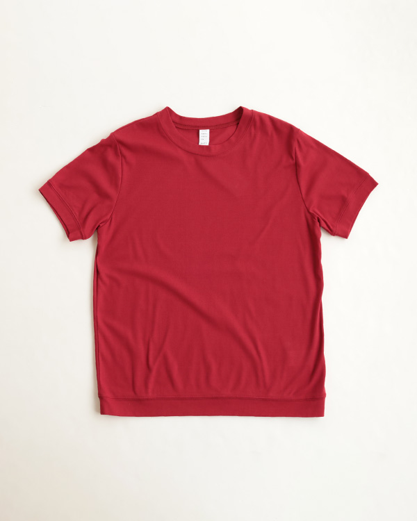 【nofl】強撚フライス切替Tシャツ