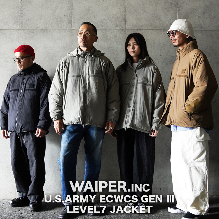 WAIPER.inc 米軍 ECWCS GEN III LEVEL7 ミリタリージャケット