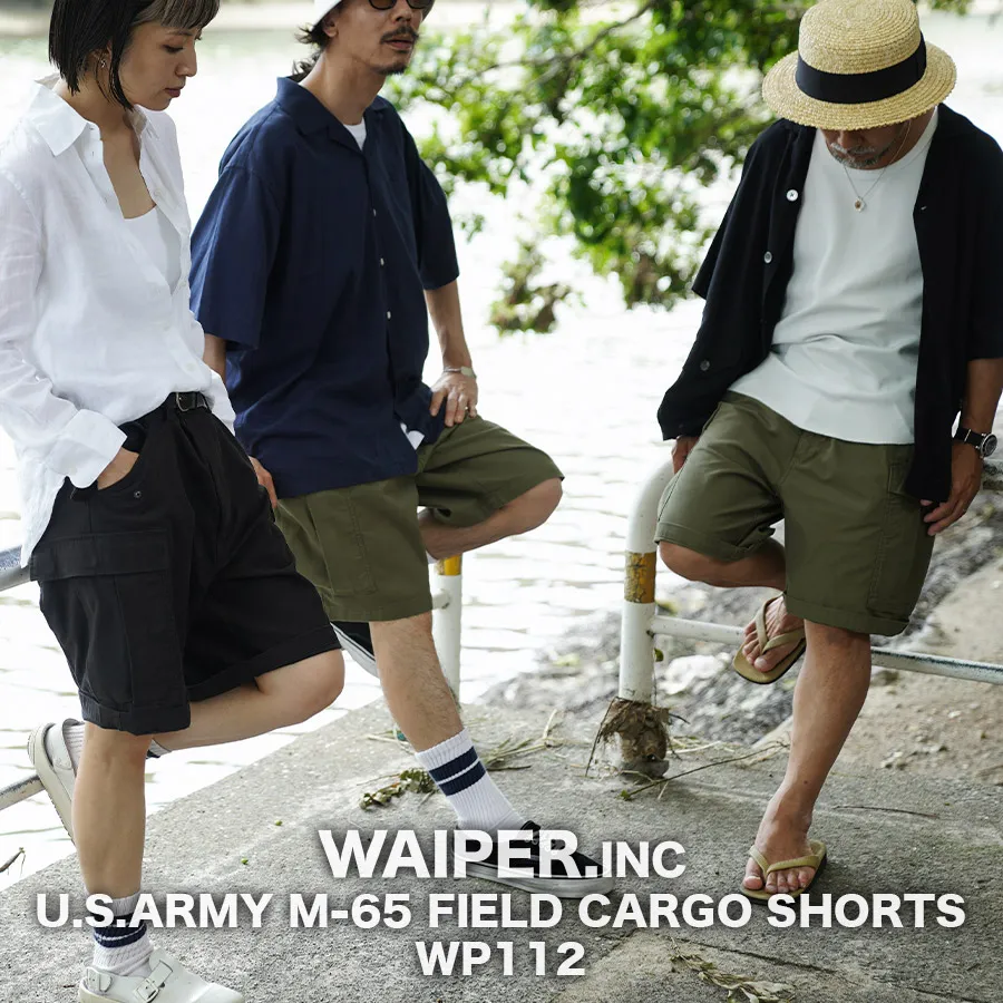 WAIPER.inc 米軍 M-65 フィールドカーゴショーツ 初期型【WP112】