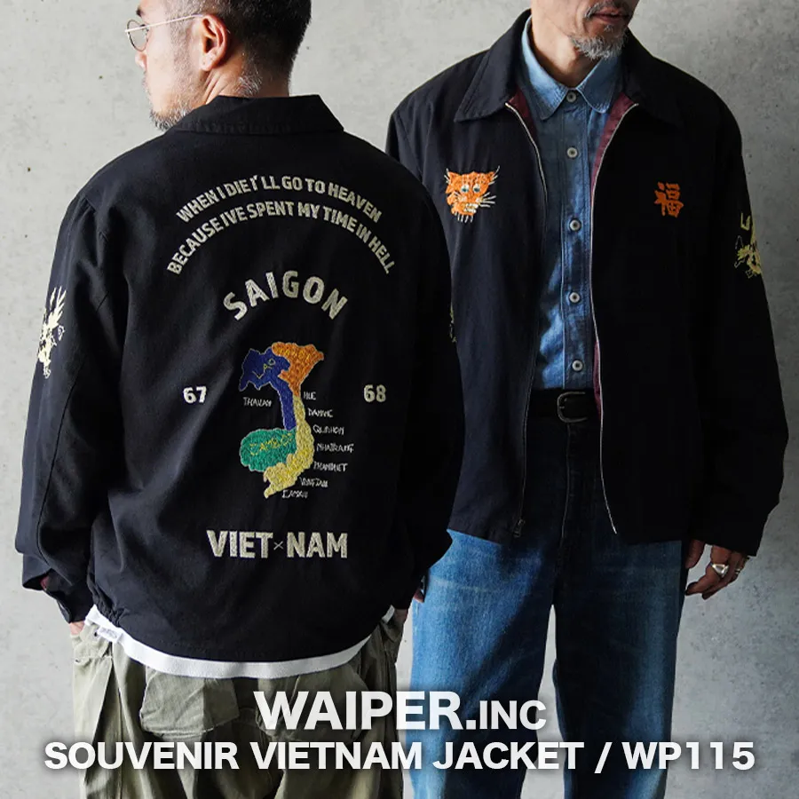 WAIPER.inc SOUVENIR VIETNAM JACKET ベトナムジャケット【WP115】
